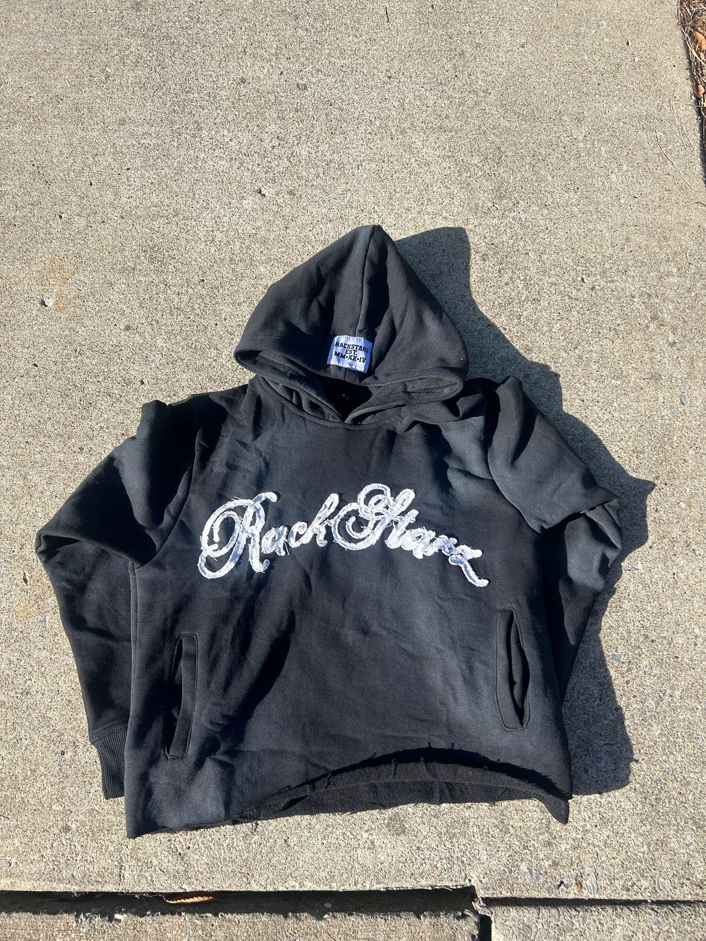 Black “In Racks We Trust” Hoodie