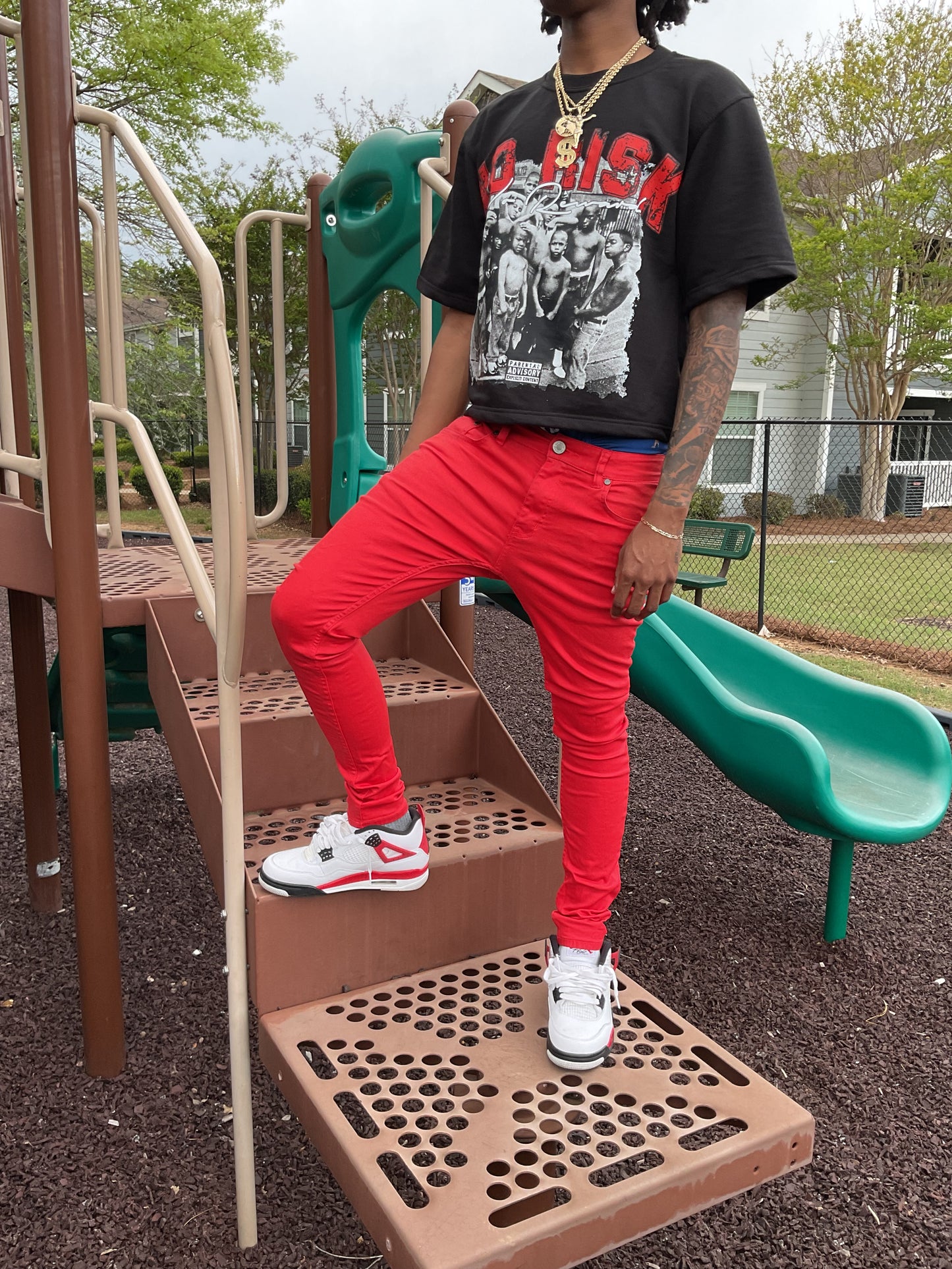 “No Risk No Reward” Boxy Tee