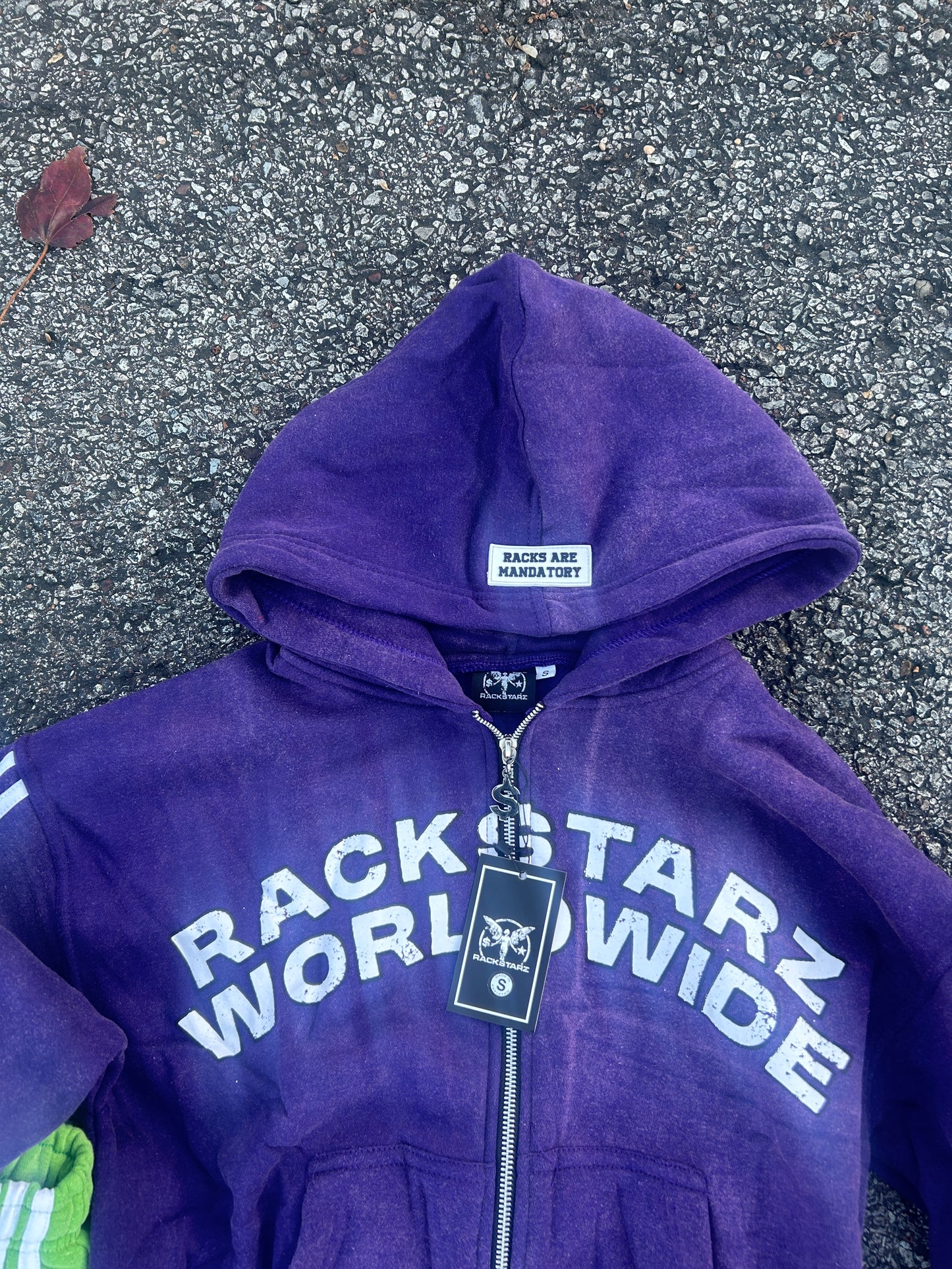 “Racks Are Mandatory” Striped SweatSuit