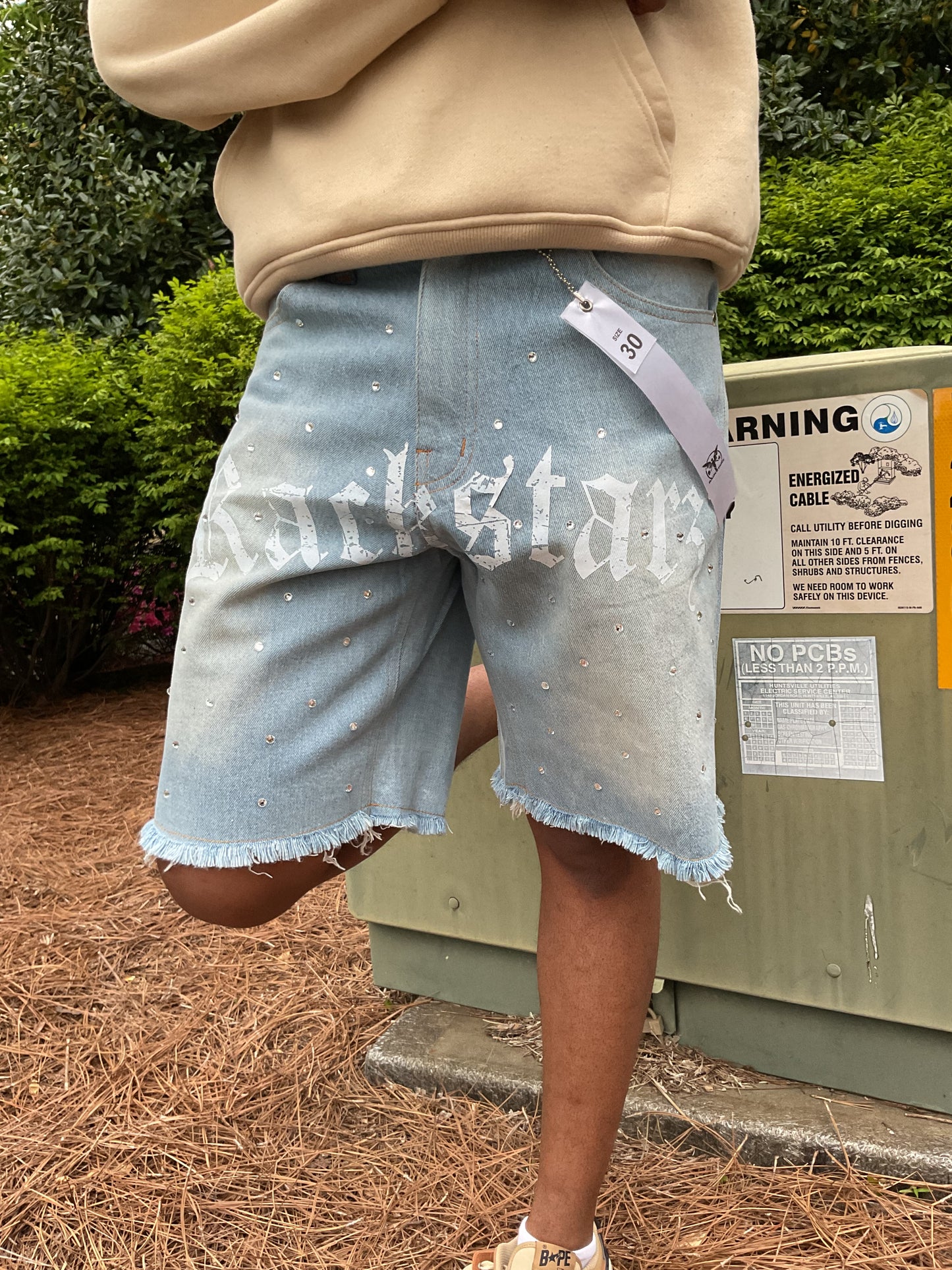 RhineStone Jorts
