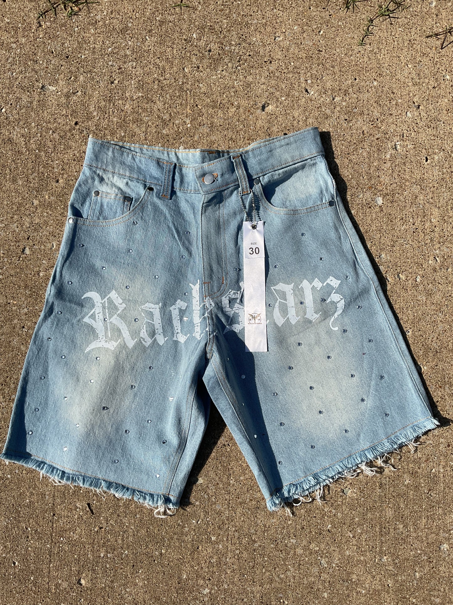 RhineStone Jorts