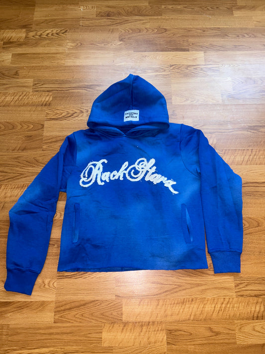Blue “In Racks We Trust” Hoodie