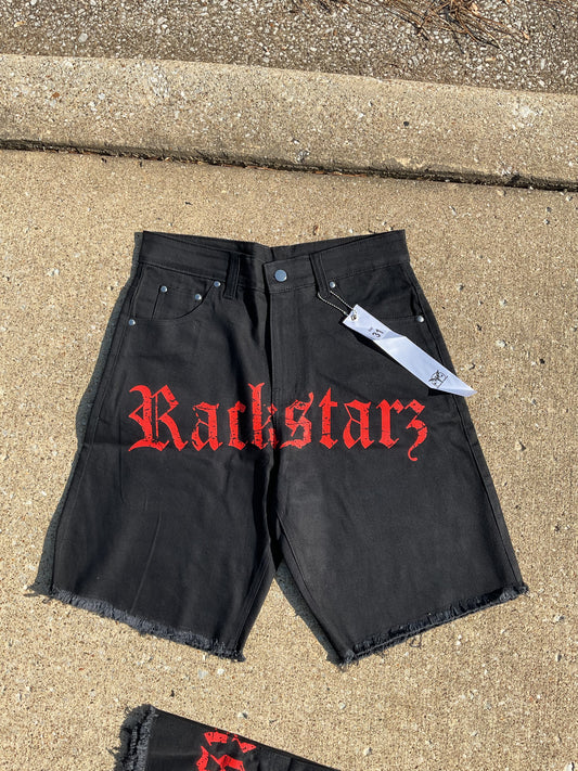 Black N Red Jort