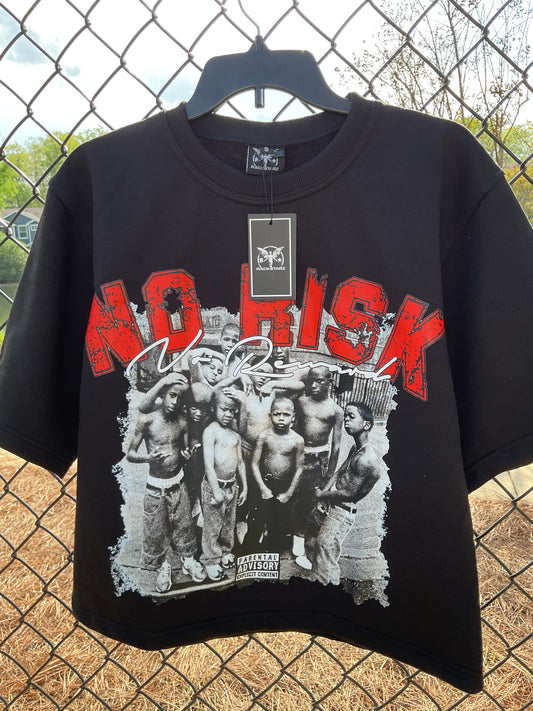 “No Risk No Reward” Boxy Tee