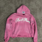 Pink “In Racks We Trust” Hoodie